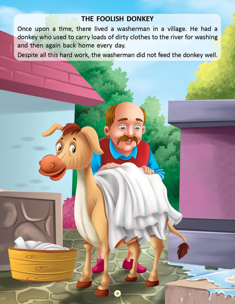 The Monkey And The Crocodile - Book 1 (Famous Moral Stories From Panchtantra) - Paperback