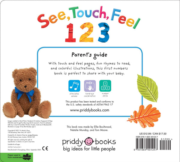 See Touch Feel: 123 - Board Book