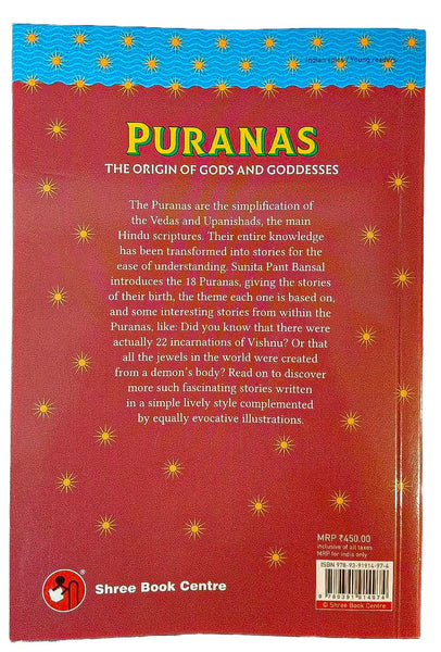 Puranas : The Origin Of Gods And Goddesses - Paperback