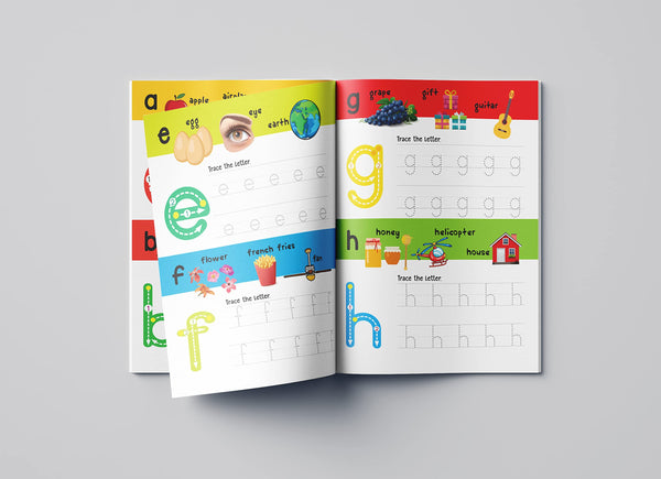 Preschool Activity Book: abc - Small Letters Tracing Book For Kids - Paperback