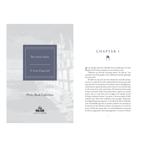Pretty Books (Painted Editions) : The Great Gatsby - Hardback