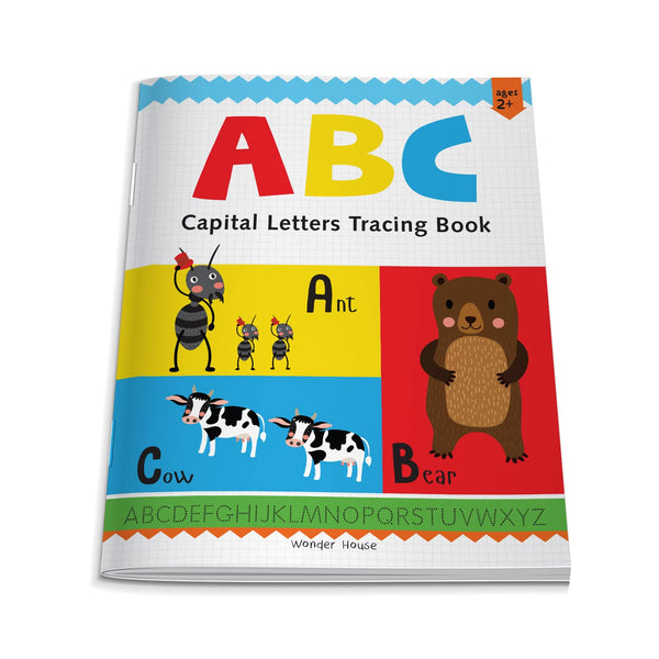 Preschool Activity Book: ABC - Capital Letters Tracing Book For Kids - Paperback