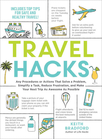 Travel Hacks: Any Procedures or Actions That Solve a Problem, Simplify a Task, Reduce Frustration, and Make Your Next Trip As Awesome As Possible - Paperback