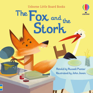 Little Board Books : The Fox and the Stork  - Board book