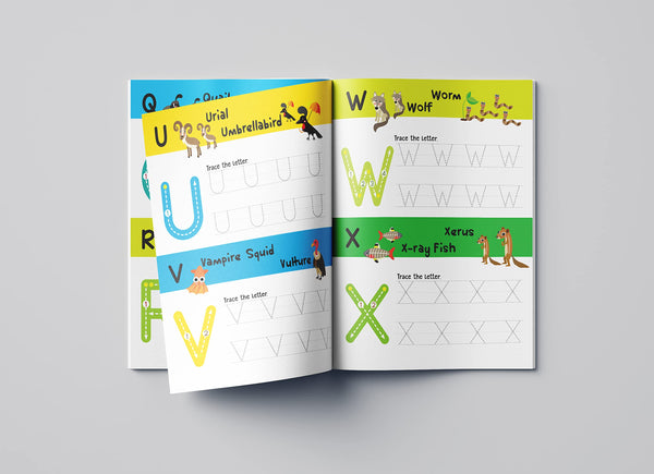 Preschool Activity Book: ABC - Capital Letters Tracing Book For Kids - Paperback