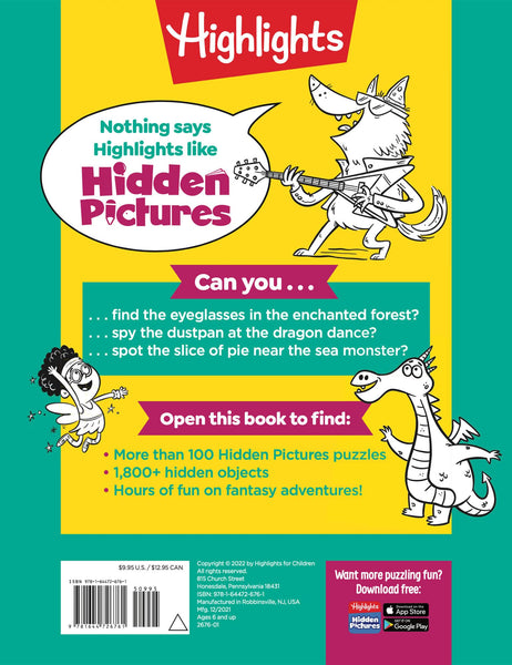Enchanted Fantasy Puzzles - Paperback