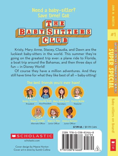 The Baby-Sitters Club: Super Special #1 : Baby-Sitters On Board! (Netflix Edition) - Paperback