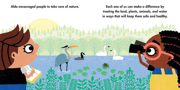 Big Ideas for Little Environmentalists : Preservation with Aldo Leopold - Board Book