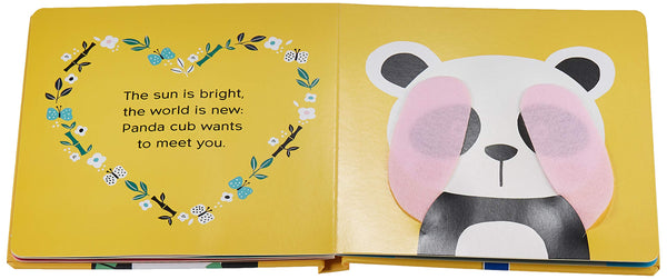 Panda Plays Peekaboo - Board Book