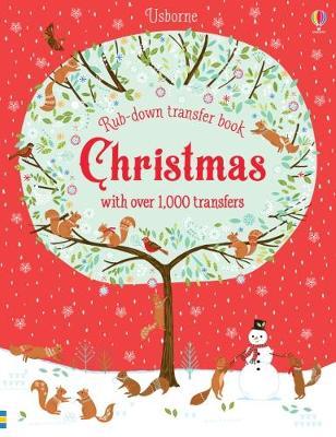 Christmas Rub down Transfer Book - Hardback