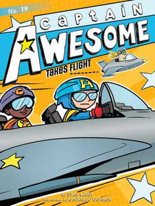 Captain Awesome #19 : Captain Awesome Takes Flight - Paperback - Kool Skool The Bookstore