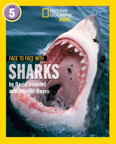 Face to Face with Sharks: Level 5 (National Geographic Readers) - Paperback