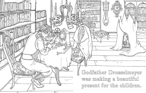 The Nutcracker Colouring Book - Paperback