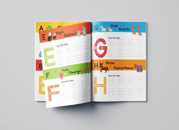 Preschool Activity Book: ABC - Capital Letters Tracing Book For Kids - Paperback
