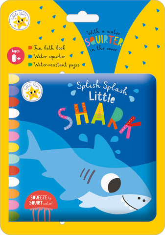 Little Stars: Splish Splash Shark -Bath Book