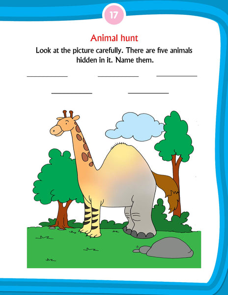 IQ Kid's Activity Book Age 3+ - 1st Activity Book - Paperback