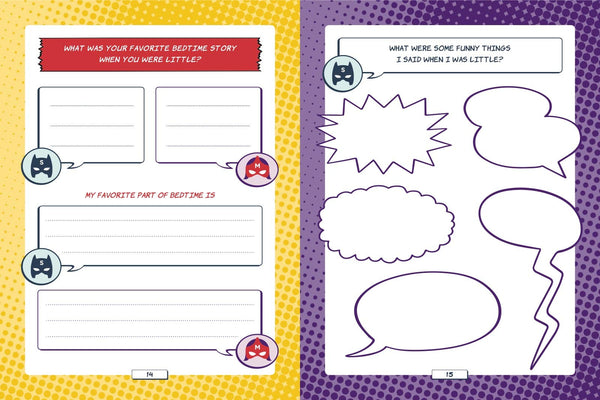 Just You & Me : An Interactive Journal for Mother and Son - Hardback
