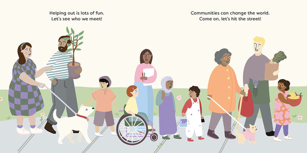 Let's Change the World: Community Spirit (Vol. 4) - Board Book