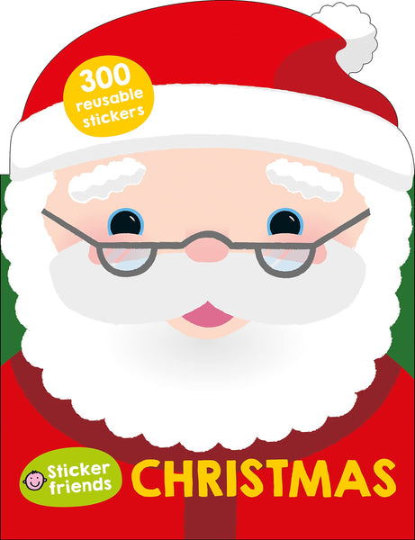 Sticker Friends : Christmas: Over 300 Reusable Stickers - Paperback