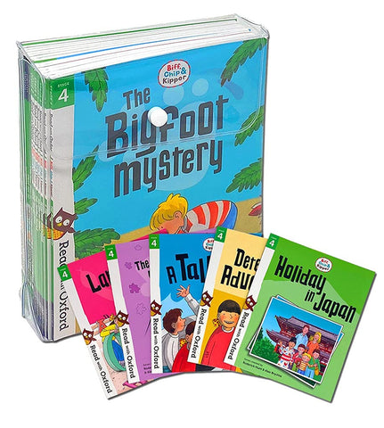 Biff, Chip And Kipper Stage 4 Read With Oxford: 5+: 16 Books Collection Set