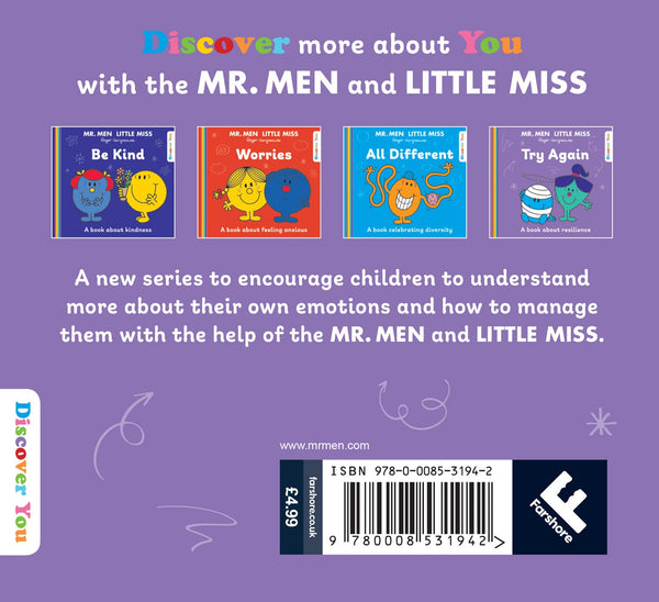 Mr. Men And Little Miss Discover You : Try Again - Paperback
