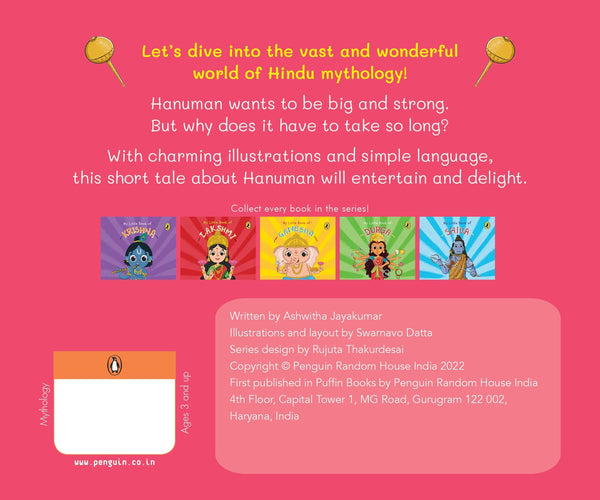My Little Book Of Hanuman - Board Book