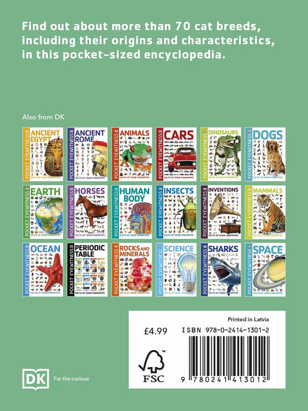 Cats: Facts at Your Fingertips (Pocket Eyewitness) - Paperback