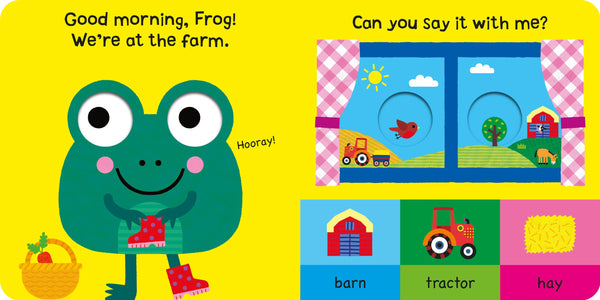 The Googlies #8 : Frog At The Farm - Board Book