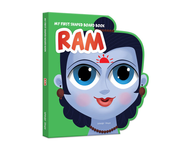 My First Shaped Board Book: Illustrated Ram Hindu Mythology Book - Board Book