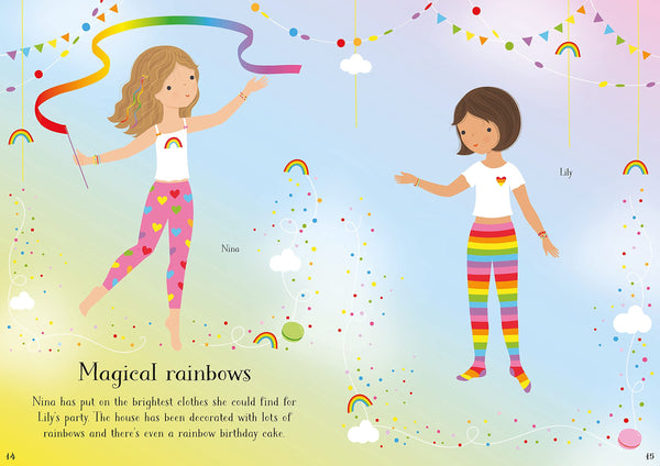 Little Sticker Dolly Dressing : Parties - Paperback