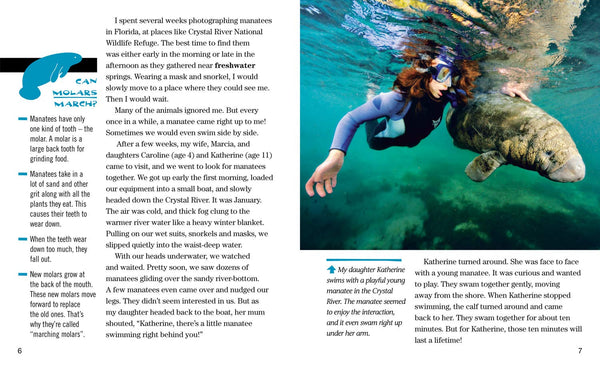 Face to Face with Manatees: Level 5 (National Geographic Readers) - Paperback