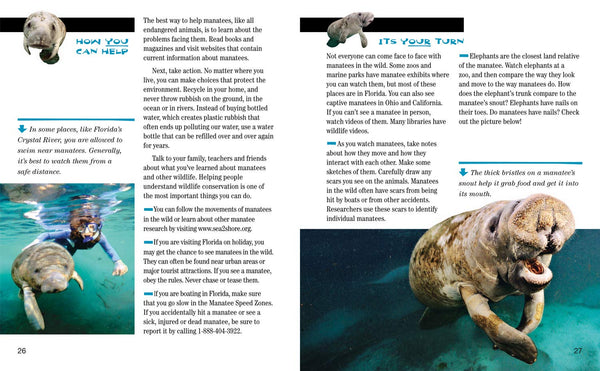 Face to Face with Manatees: Level 5 (National Geographic Readers) - Paperback