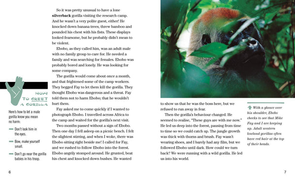 Face to Face with Gorillas: Level 5 (National Geographic Readers) - Paperback