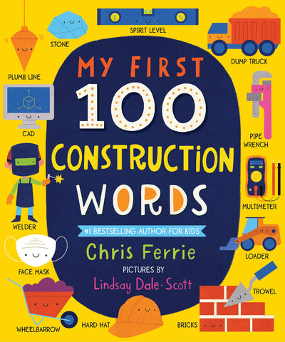My First 100 Construction Words - Boardbook