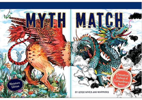 Myth Match Miniature: A Fantastical Flipbook of Extraordinary Beasts - Hardback