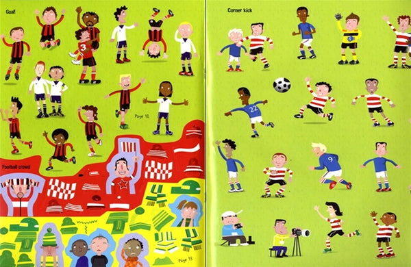 Football Sticker Book - Paperback