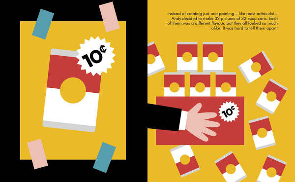 Little People Big Dream : Andy Warhol - Hardback