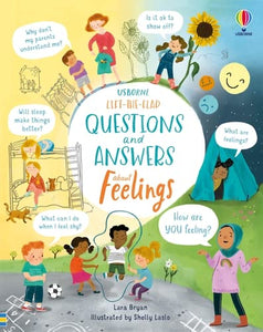 Lift the-Flap Questions and Answers About Feelings - Board book