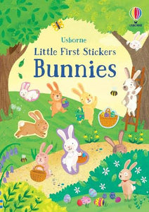 Usborne Little First Stickers Bunnies - Paperback