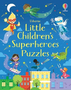 Little Children's Superheroes Puzzles  - Paperback