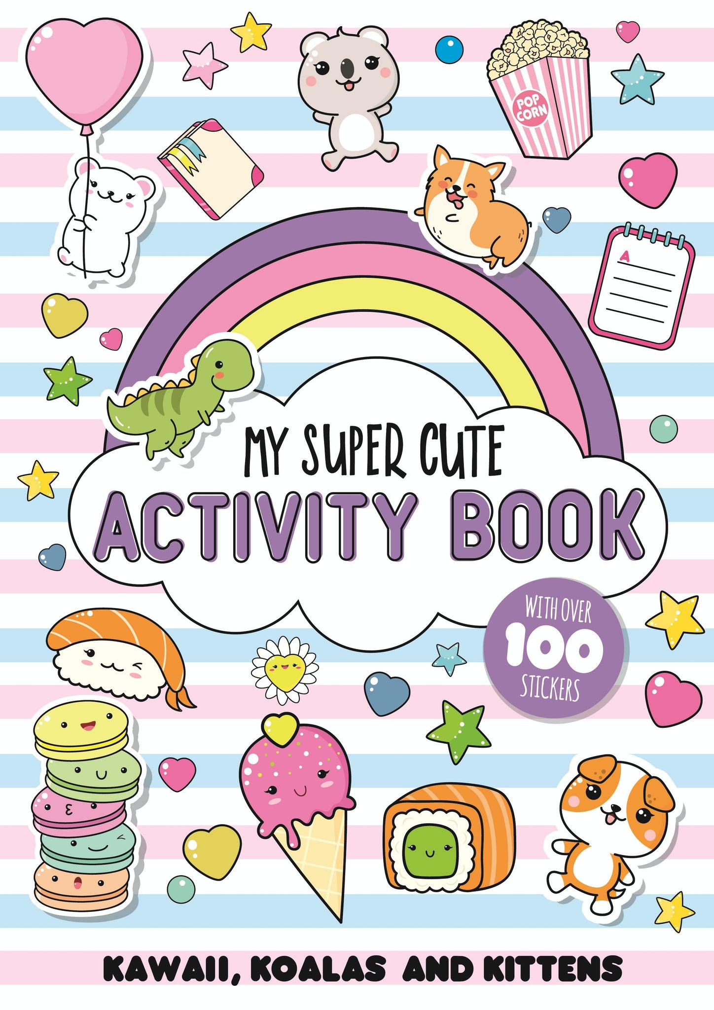My Super Cute Activity Book: Kawaii, koalas and kittens - Paperback