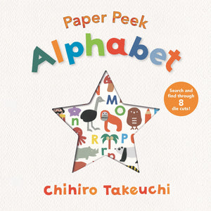 Paper Peek: Alphabet - Boardbook