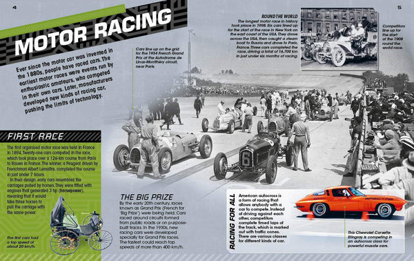 Racing Cars (Motormania) - Paperback