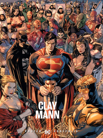 DC Poster Portfolio: Clay Mann - Paperback