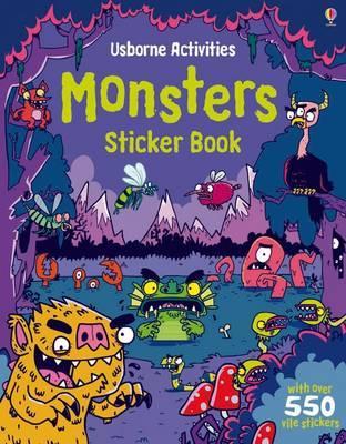 Usborne Activities  : Monsters Sticker Book - Paperback