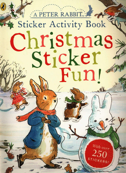 Peter Rabbit Christmas Fun Sticker Activity Book  - Paperbook