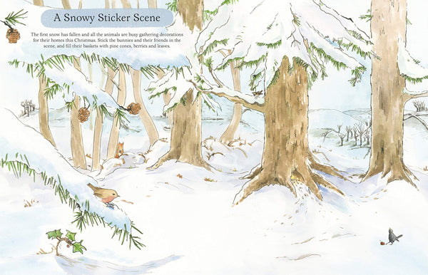 Peter Rabbit Christmas Fun Sticker Activity Book  - Paperbook