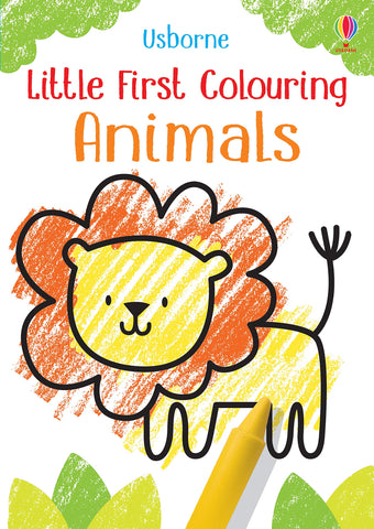 Usborne : Little First Colouring Animals - Paperback