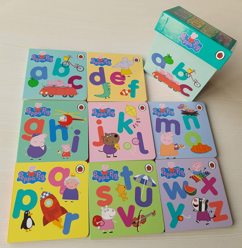 Peppa Pig Alphabet Box 8 Copy Boxset Hardback peppa-pig-alphabet-box-8-copy-boxset-hardback