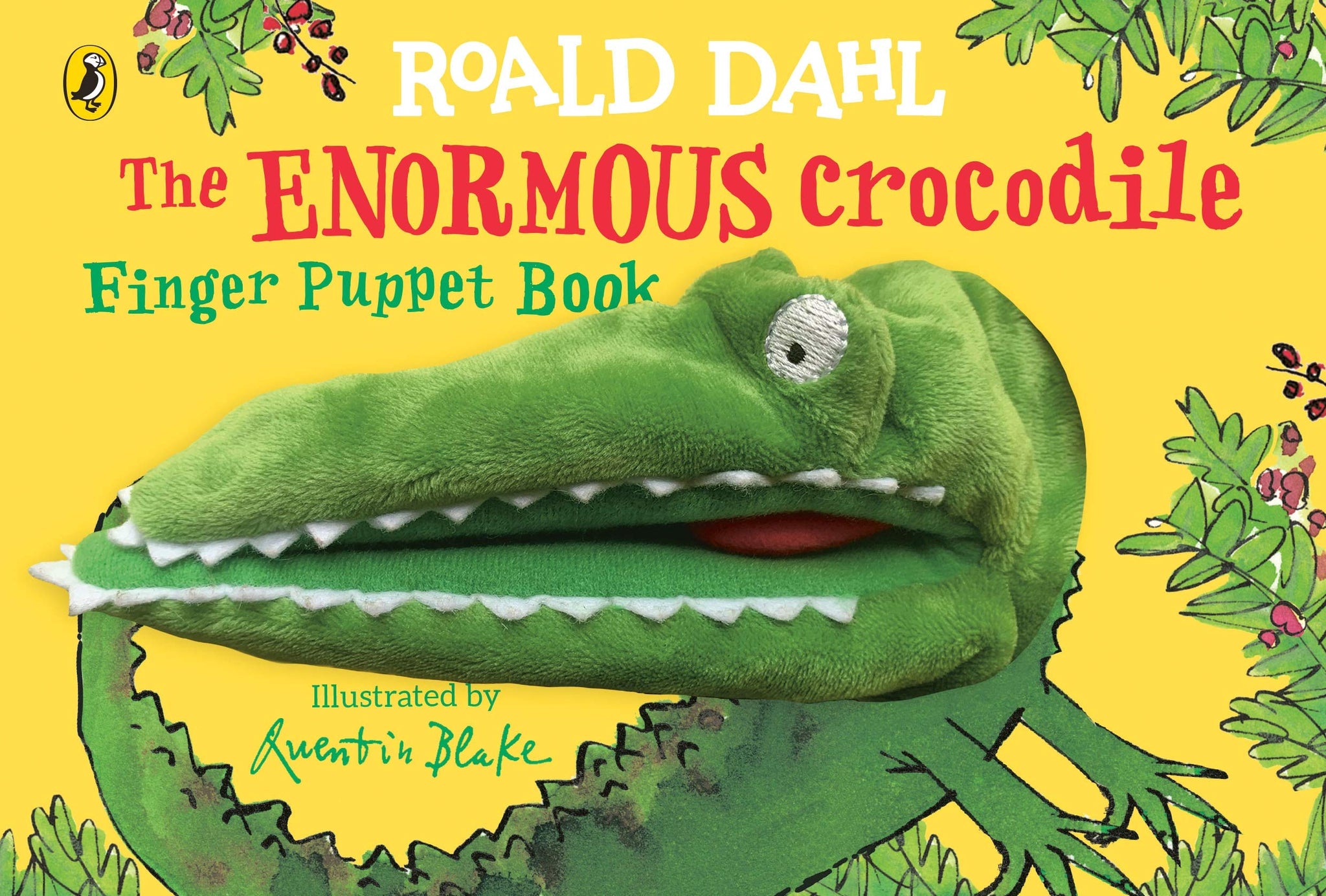 The Enormous Crocodile's Finger Puppet Book - Board Book